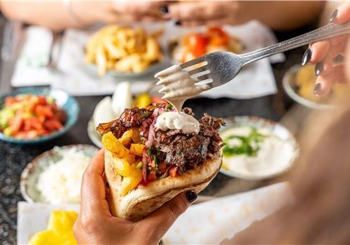 שווארמה הודו בפיתה