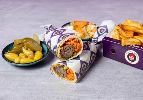  קבב בטורטיה כפולה