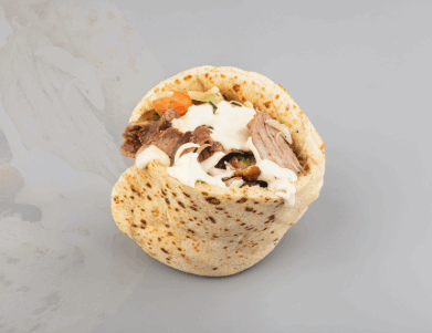 פיתה שווארמה