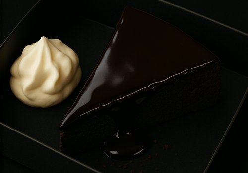 עוגת שוקולד חמה עוגת שוקולד חמה