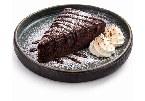 עוגת שוקולד חמה