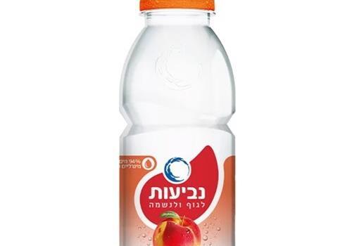 נביעות+ בטעם אפרסק 500 מ”ל