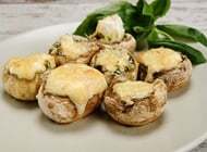 פטריות שמפיניון ממולאות