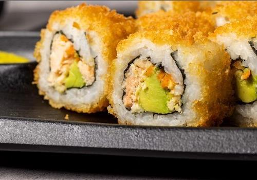 901 סושי חם סלמון טמפורה