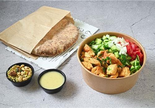 סלט עוף גדול