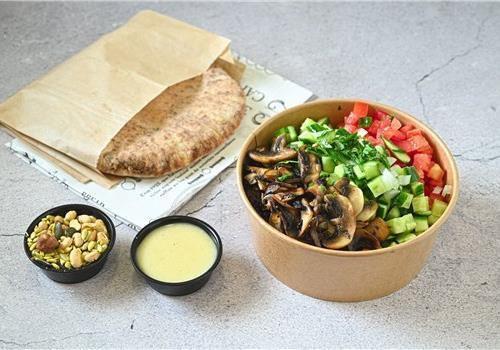 סלט פטריות גדול