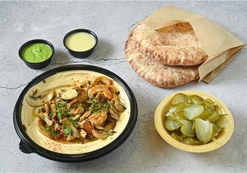 חומוס פטריות