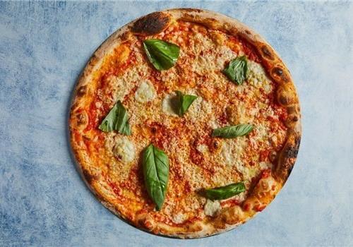 פיצה מרגריטה טבעונית גדולה