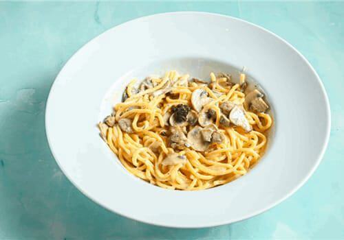 לינגוויני קרם פיטריות