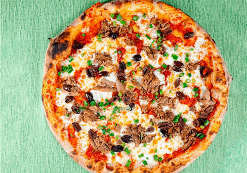 פיצה בצל קלמטה אישית- פופולארי!