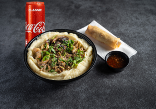 ארוחת רצועות חזה עוף בחמגשית