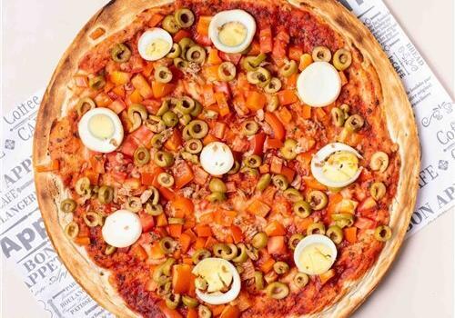 פיצה טוניסאית - משפחתית