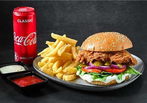 ארוחת צ'יקן בורגר