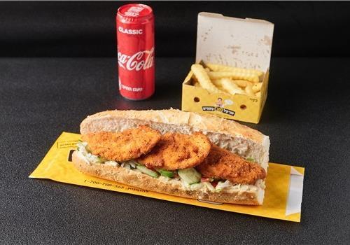 עסקית XL שניצל בבגט