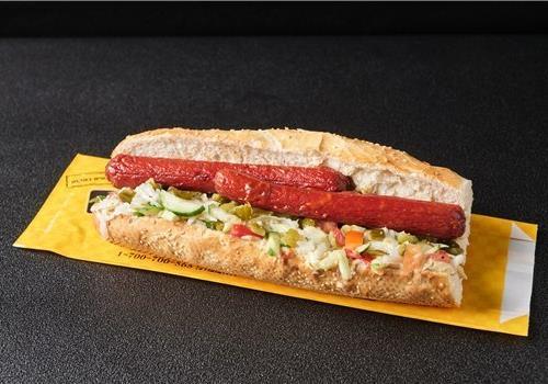 נקניקיות עוף בבאגט