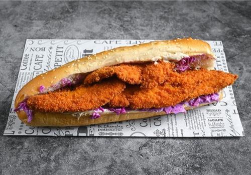 שניצל פילה עוף דקדק בבגאט