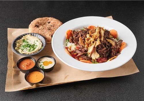 סלט שווארמה