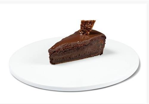 משולש עוגת שוקולד פאדג' חמה