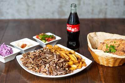 מיקס שווארמה בצלחת