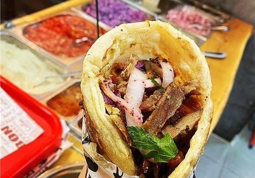 שווארמה הודו בלאפה