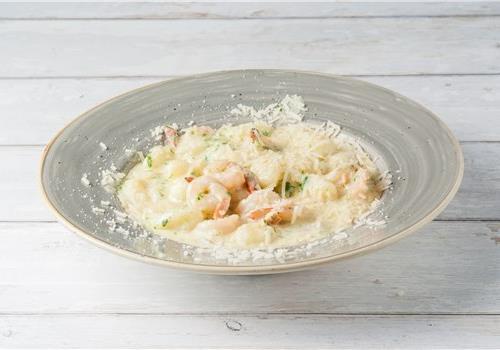 ניוקי עם שרימפס