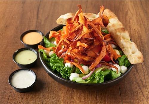 סלט בטטה ובייבי מוצרלה