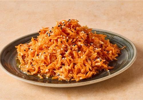 סלט גזר קוריאני